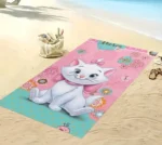 Πετσέτα Θαλάσσης Marie Aristocats Pink - Image 4