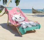 Πετσέτα Θαλάσσης Marie Aristocats Pink - Image 6