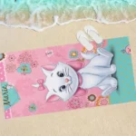 Πετσέτα Θαλάσσης Marie Aristocats Pink