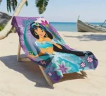 Πετσέτα Θαλάσσης Princess Jasmine Purple - Image 2