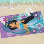 Πετσέτα Θαλάσσης Princess Jasmine Purple