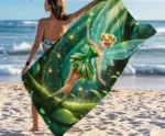Πετσέτα Θαλάσσης Tinkerbelle Green - Image 4