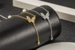 By Queen Κολιέ Butterfly Silver με Μαργαριτάρι και Zircon - Image 17