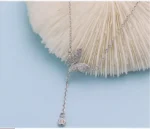 By Queen Κολιέ Butterfly Silver με Μαργαριτάρι και Zircon - Image 22