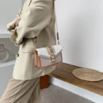 By Queen γυναικεια τσάντα tote από οικολογικό δέρμα ροζ - Image 8