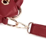 By Queen Γυναικεία Τσάντα Shopper Κόκκινη - Image 9