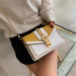 By Queen γυναικεια τσάντα tote από οικολογικό δέρμα κίτρινη - Image 5