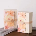 By Queen Κουτί Δώρου  Σε Κρεμ Απόχρωση Blossom Like Flowers