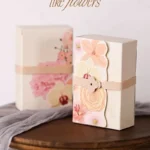 By Queen Κουτί Δώρου  Σε Κρεμ Απόχρωση Blossom Like Flowers - Image 3