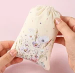 By Queen Ρομαντικό Floral Pastel Bloom Πουγκί Δώρου