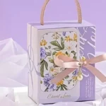 By Queen Romantic Floral Eternal Love Κουτί Δώρου Μωβ