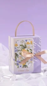 By Queen Romantic Floral Eternal Love Κουτί Δώρου Μωβ - Image 3