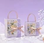 By Queen Romantic Floral Eternal Love Κουτί Δώρου Μωβ - Image 6