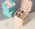By Queen Ροζ Παιδική Κοσμηματοθήκη Teddy Heart - Image 2