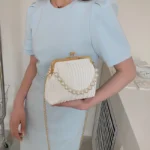 By Queen Βραδινό Κοκτέιλ Τσαντάκι Άσπρο