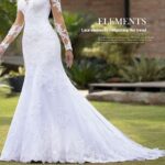 By Queen Νυφικό Με Δαντέλα Και Μακριά Μανίκια Elegant Bridal Gown - Image 5