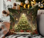 By Queen Limited Festive Edition Μαξιλαροθήκη Χριστουγεννιάτικο Δέντρο Με Δώρα 45x45εκ. - Image 6