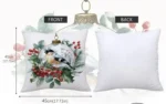 By Queen Limited Festive Edition Μαξιλαροθήκη Bird Ornament Design 45x45εκ. - Image 9