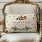By Queen Limited Festive Edition Μαξιλαροθήκη Gingerbread 50×30 εκ.