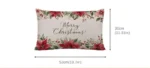 By Queen Limited Festive Edition Μαξιλαροθήκη Merry Christmas Bliss 50×30 εκ. - Image 8