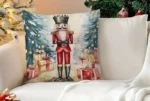 By Queen Limited Festive Edition Μαξιλαροθήκη Mε Καρυοθραύστη Kαι Δώρα 45x45εκ. - Image 9