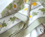 By Queen Σατέν Φουλάρι Με Μαργαρίτες Romantic & Fresh - Image 14