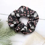 By Queen Scrunchie Floral Με Λουλούδια Με Ανοιξιάτικα Χρώματα (Τυχαίο Χρώμα Επιλογής) - Image 4
