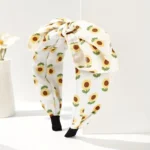 By Queen Sunflower Κρεμ Στέκα Μαλλιών Mε Μεγάλο Φιόγκο