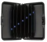 By Queen Κομψό Πορτοφόλι Καρτών Με Φερμουάρ Floral Card Holder Magnolia - Image 2